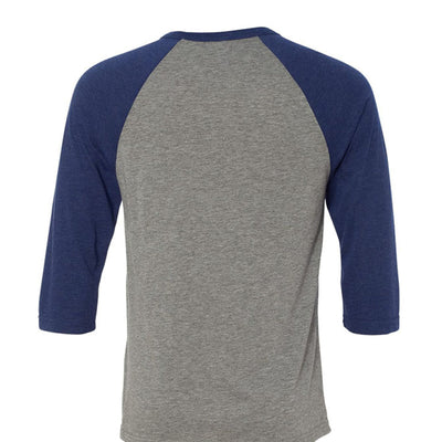 GREY/NAVY TRIBLEND - BACK