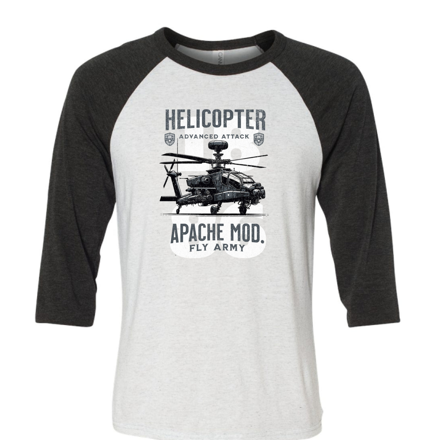 WHT FLCK/CHAR TRIBLND - FRONT