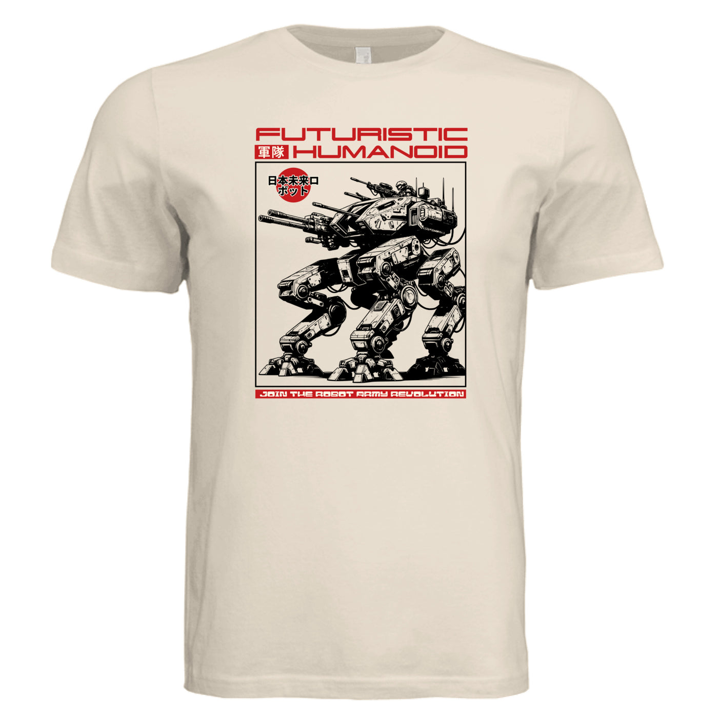 Solid Natural Triblend - FRONT